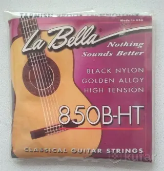 Струны для классической гитары La Bella 850B-HT.