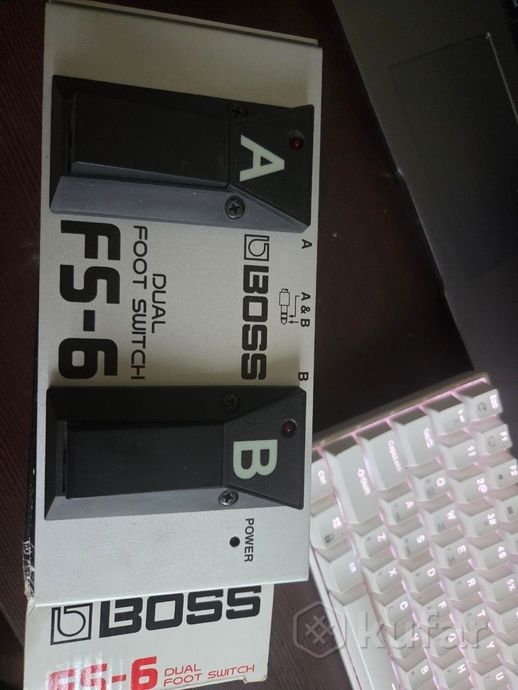 BOSS FS-6 Dual Footswitch педаль футсвитч