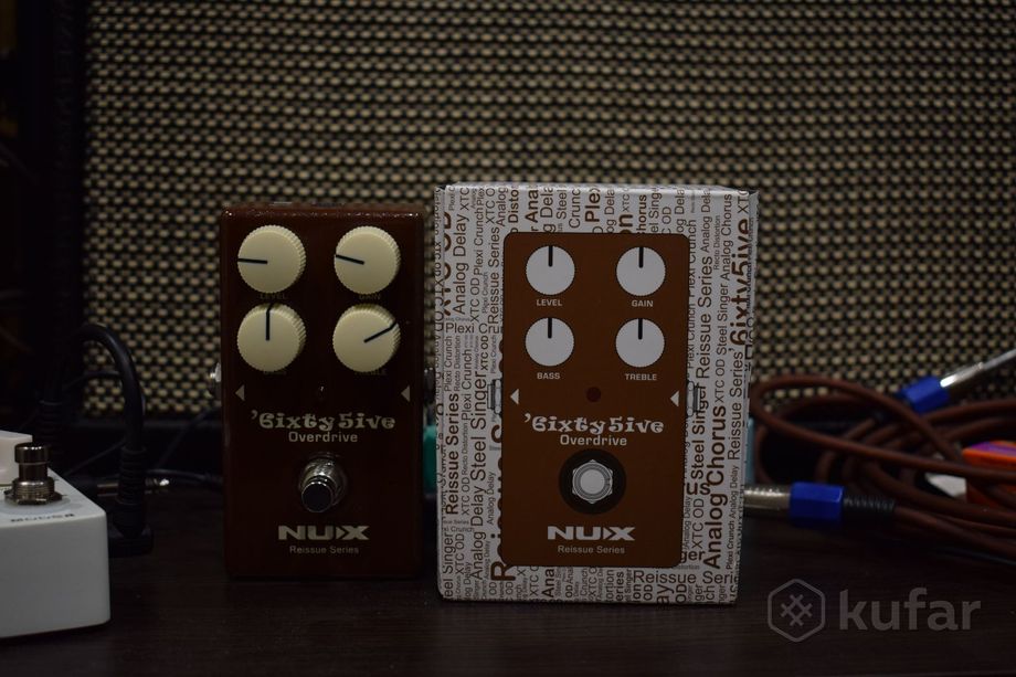 Педаль эффектов Nux 6ixty5ive Overdrive — фото 1