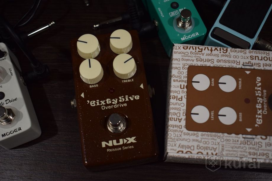 Педаль эффектов Nux 6ixty5ive Overdrive — фото 2