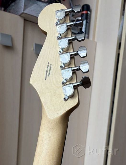 Электрогитара Fender Squier MM Stratocaster Black — фото 3
