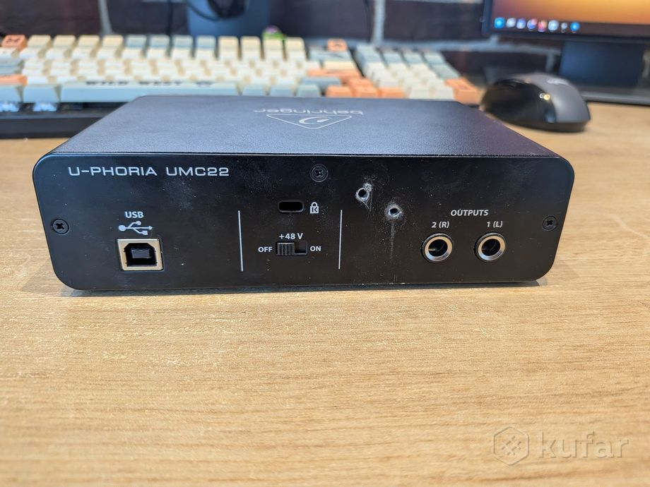 Звуковая карта Behringer UMC22 — фото 3
