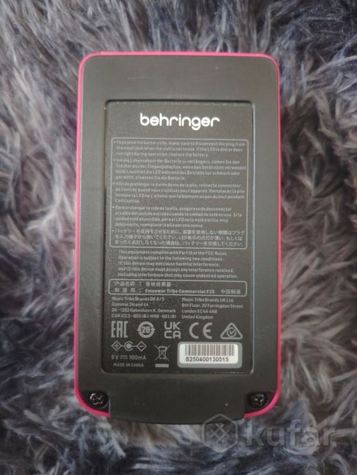 Педаль эффектов Behringer HM300 — фото 2