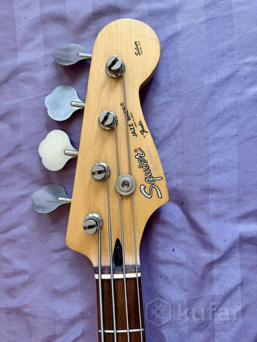 Squier Jazz Bass silver logo (made in Japan) — фото 2