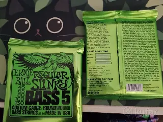 Струны для бас-гитары Ernie Ball