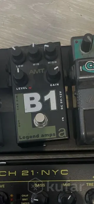 Amt b1 Bogner преамп