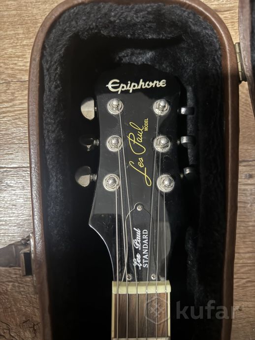 электрогитара Epiphone les paul standard — фото 2