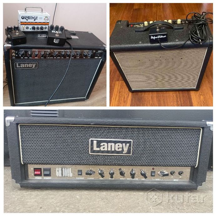 Ламповые гитарные усилители Hughes& Kettner, Laney — фото 1