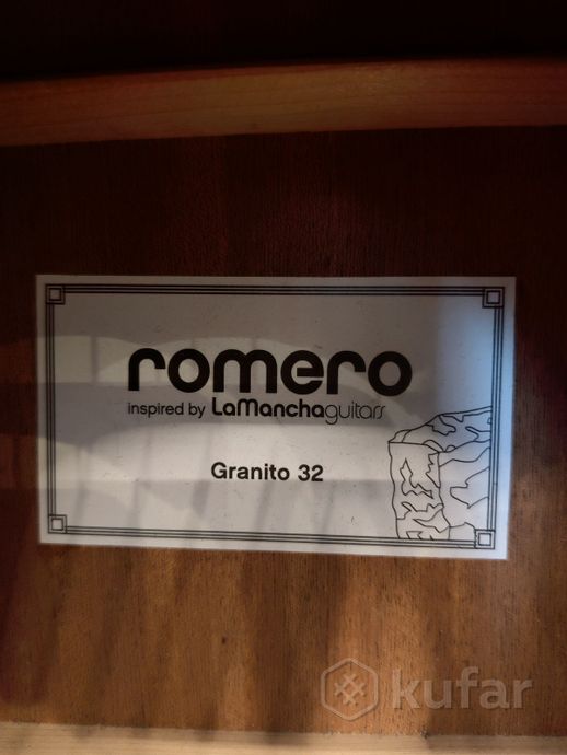 Гитара классическая LaMancha Romero Granito 32 7/8 — фото 9