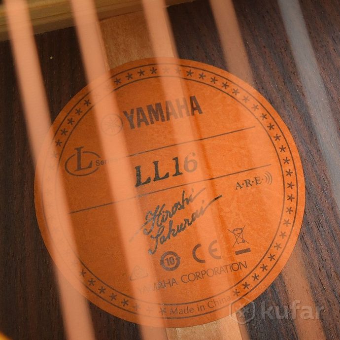 Гитара акустическая Yamaha LL-16 — фото 3