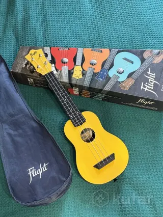 Укулеле Flight Soprano Travel Uke Yellow TUS 35 YW