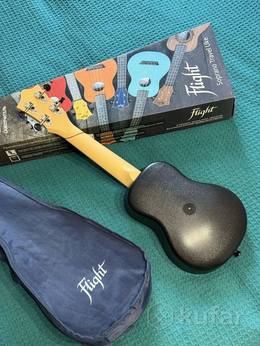 Укулеле Flight Soprano Travel Uke Yellow TUS 35 YW — фото 3