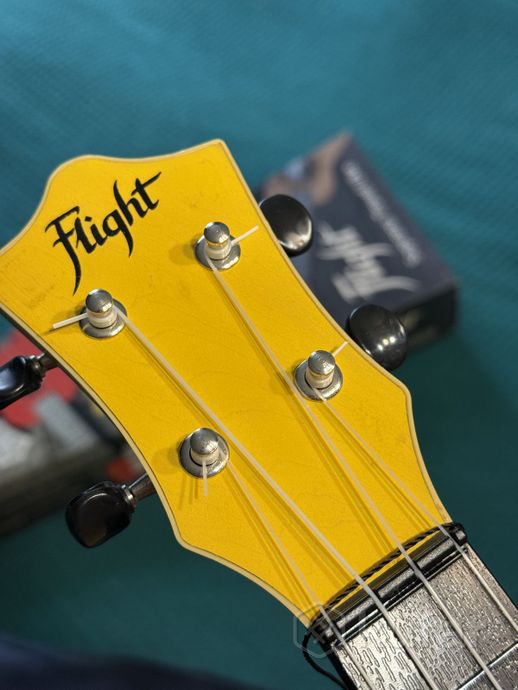 Укулеле Flight Soprano Travel Uke Yellow TUS 35 YW — фото 6
