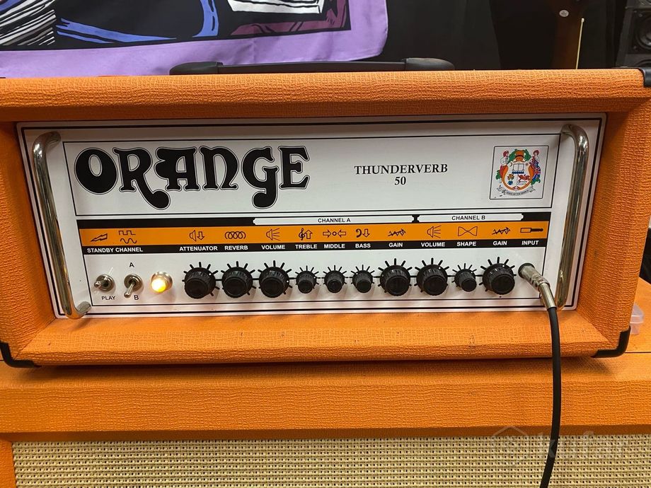Orange Thunderverb 50 ламповый усилитель(голова) — фото 1