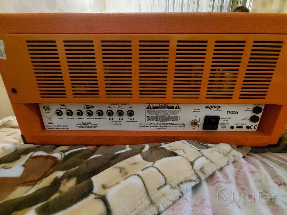 Orange Thunderverb 50 ламповый усилитель(голова) — фото 2