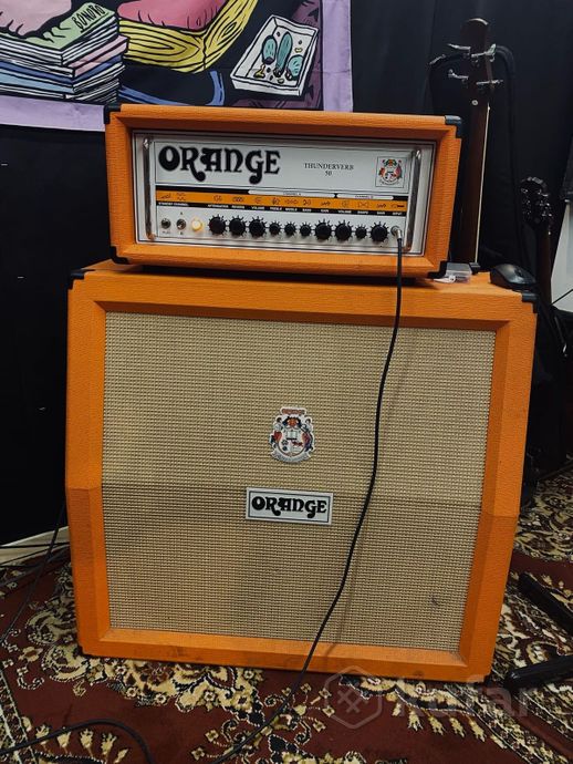 Orange Thunderverb 50 ламповый усилитель(голова) — фото 3