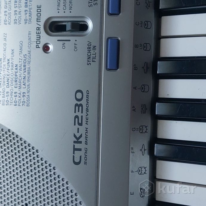 Синтезатор Casio CTK-230 — фото 2