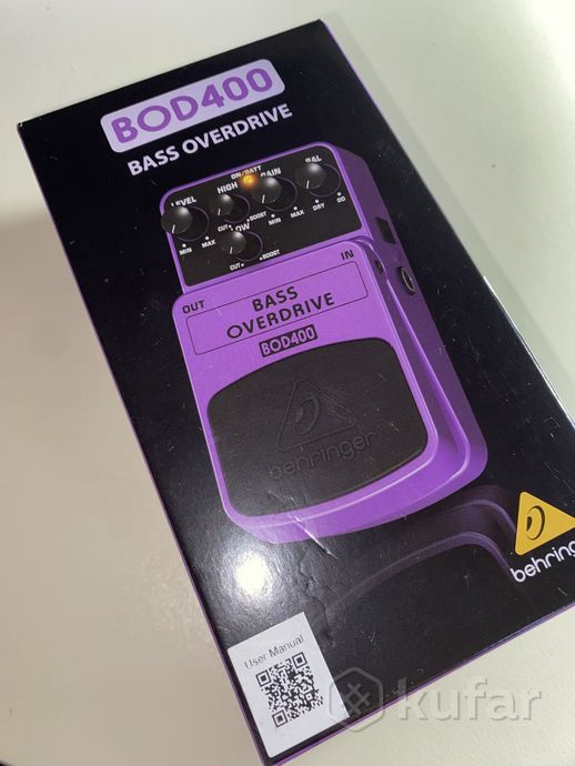 Педаль для бас гитары BEHRINGER BOD 400 — фото 4