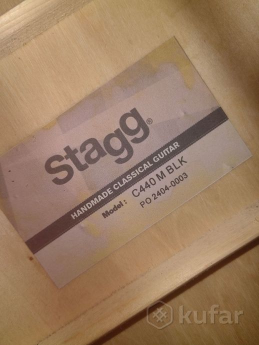 гитара классическая stagg C440M BLK — фото 3