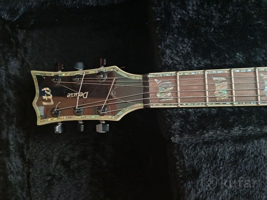 Электрогитара ESP LTD EC-1000 Deluxe Snow white — фото 2