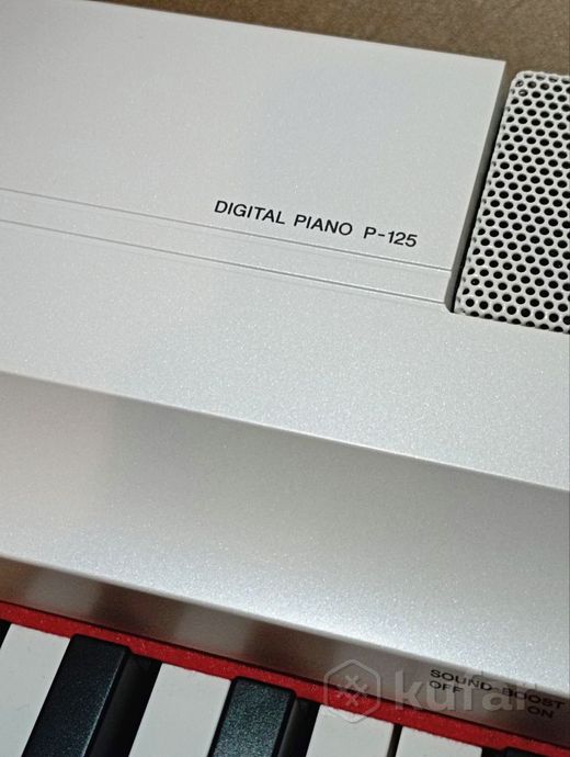Цифровое фортепиано Yamaha P-125WH (без банкетки) — фото 6