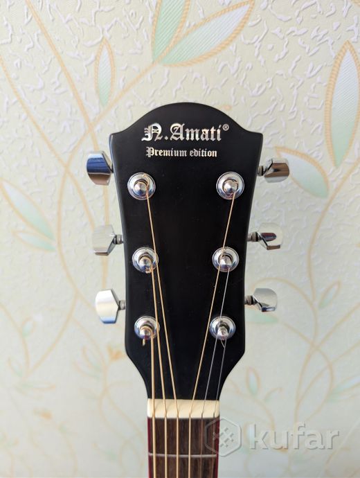 Акустическая (электро) гитара Amati Z-41 EQ (BK) — фото 2