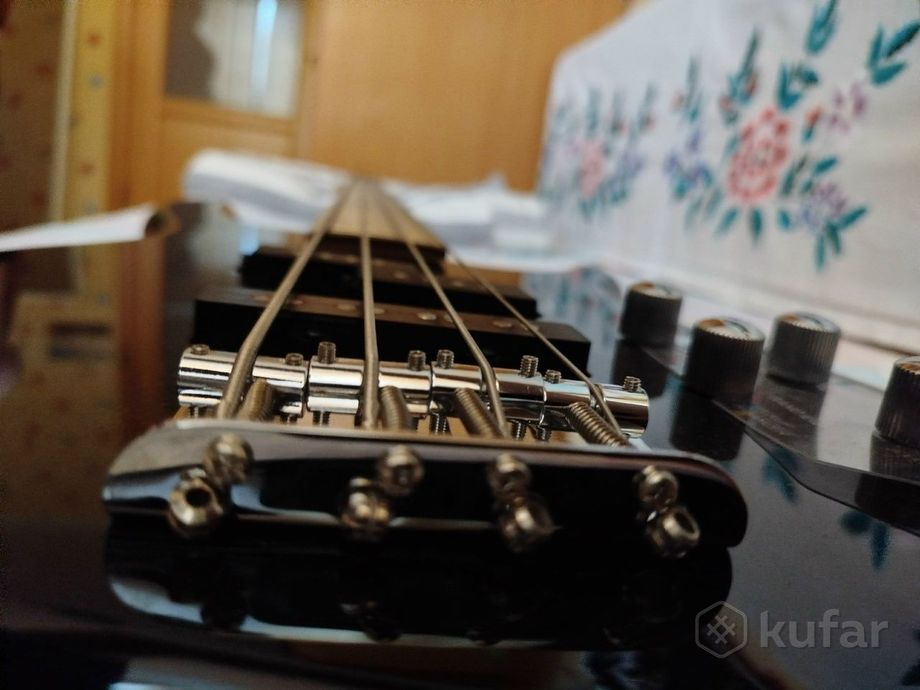 Бас-гитара Cort Action Bass Plus BK — фото 4