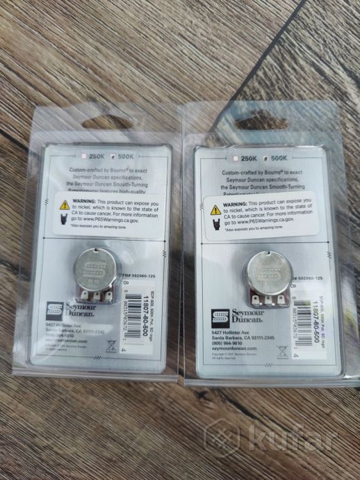 Потенциометры Seymour Duncan SDP-500 — фото 2
