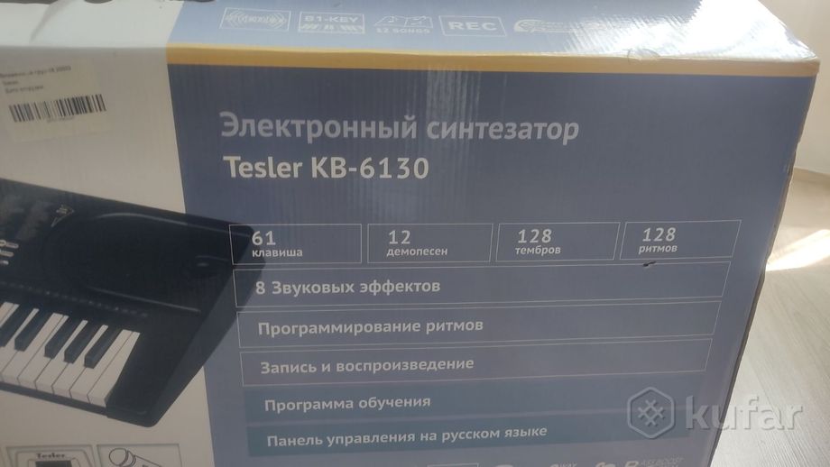 Синтезатор Tesler 6130 — фото 2