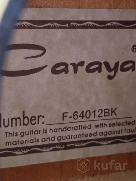 Гитара 12 струнная акустическая Caraya F64012BK — фото 3