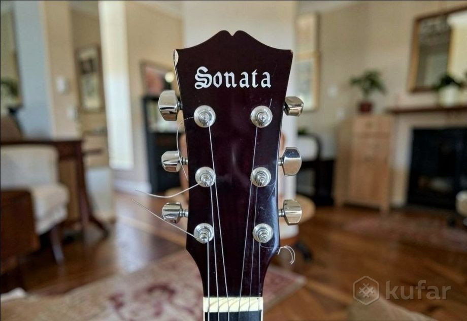 Продам отличную шестиструнную гитару Sonata — фото 3