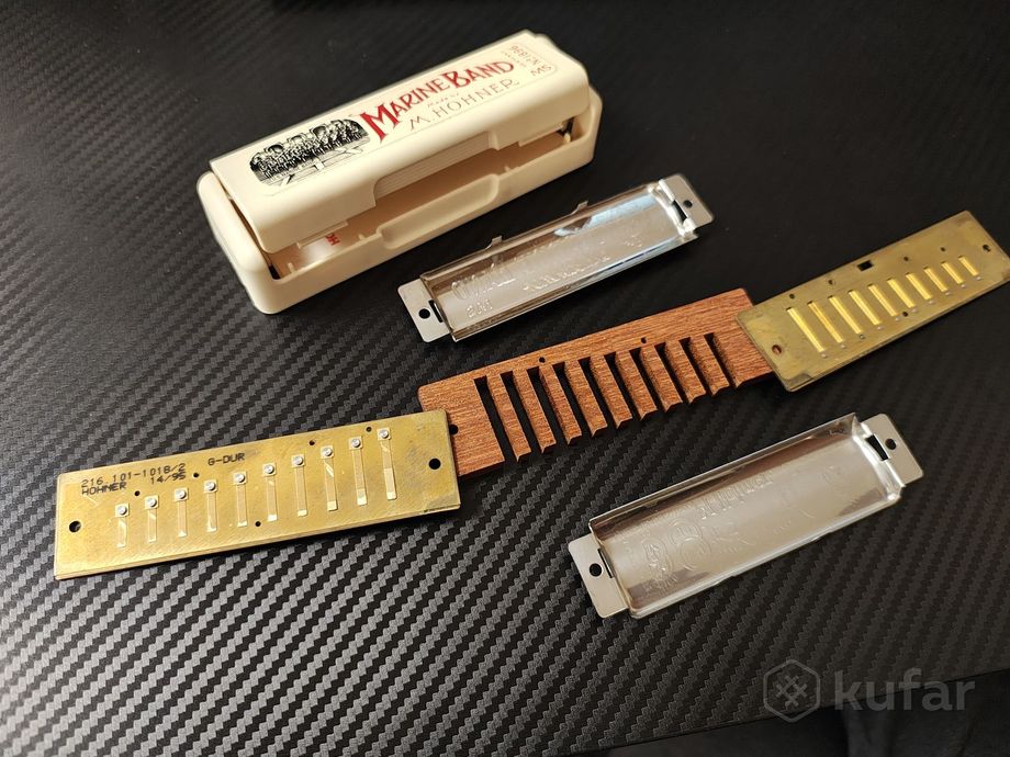 Губная гармошка Hohner Marine Band MS G — фото 6