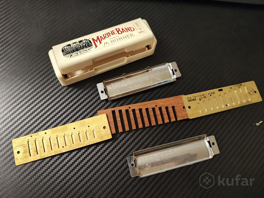 Губная гармошка Hohner Marine Band MS G — фото 7
