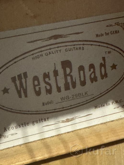 Гитара WestRoad WG 29blk — фото 2