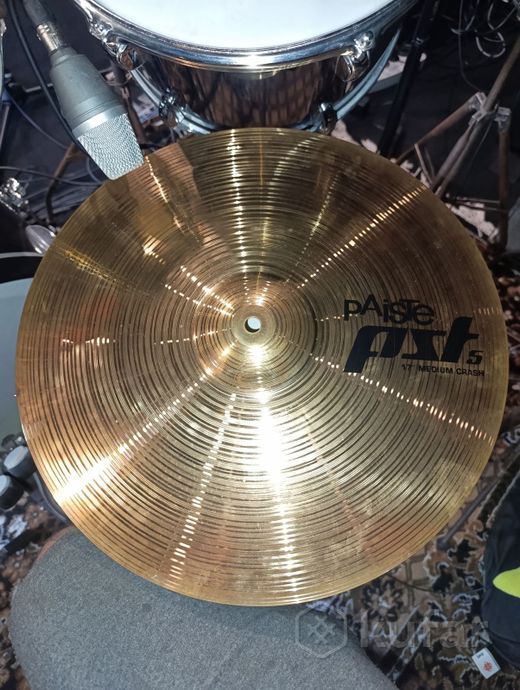 тарелки Paiste pst5 medium crash 17'', medium 18' — фото 2