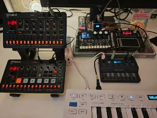 Roland, Korg (sinevibes), Behringer, Arturia
