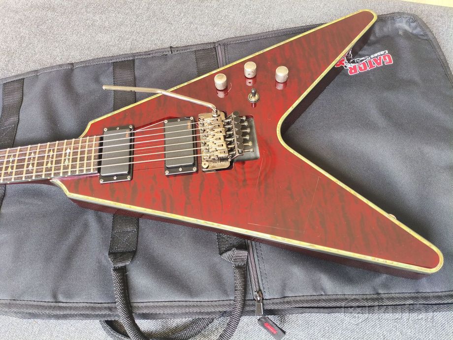 Schecter V-1 FR Hellraiser электрогитара — фото 4