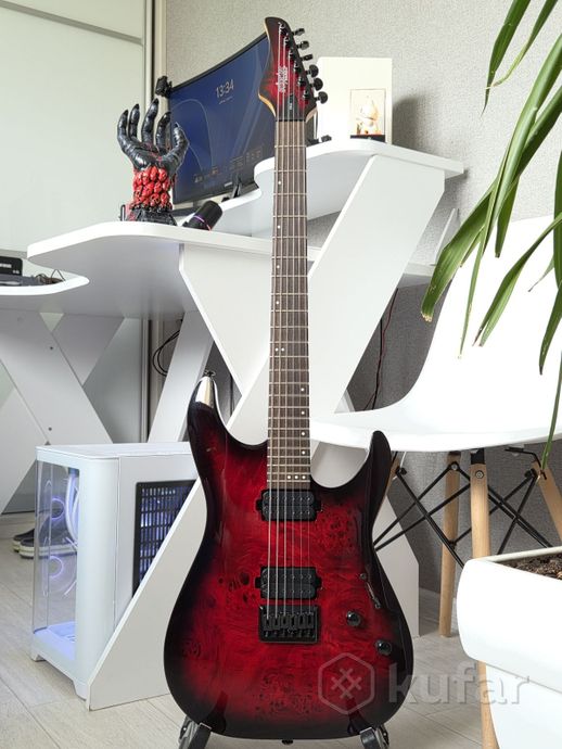 Электрогитара Schecter CR-6 Black Cherry Burst — фото 1