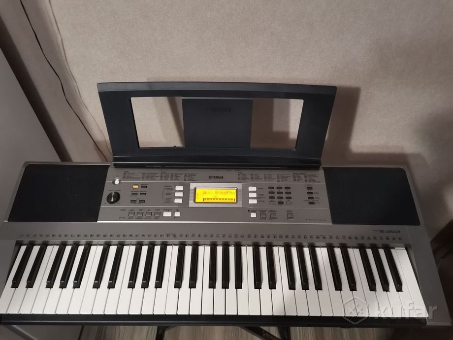 Синтезатор Yаmaha PSR-E353+ оригинальная стойка — фото 6