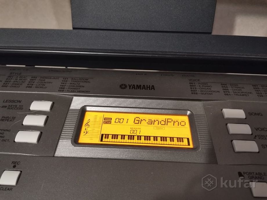 Синтезатор Yаmaha PSR-E353+ оригинальная стойка — фото 7