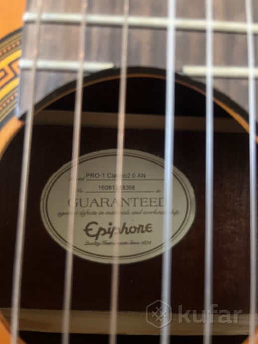 классическая гитара Epiphone — фото 2