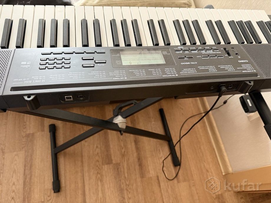 Синтезатор Casio ctk- 3500 и стойка