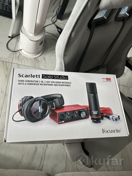 Focusrite Scarlett Solo Studio 3d Gen — фото 2