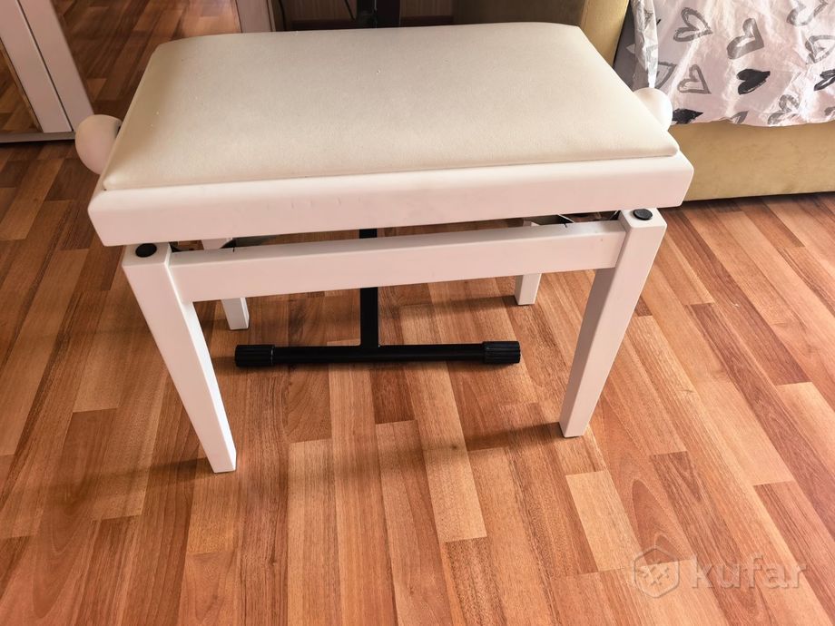 Банкетка для фортепиано KB018 White PE