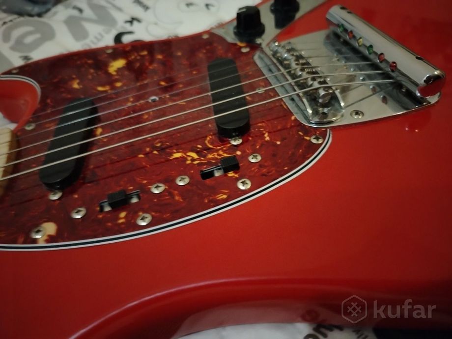 электрогитара squier sonic mustang — фото 5