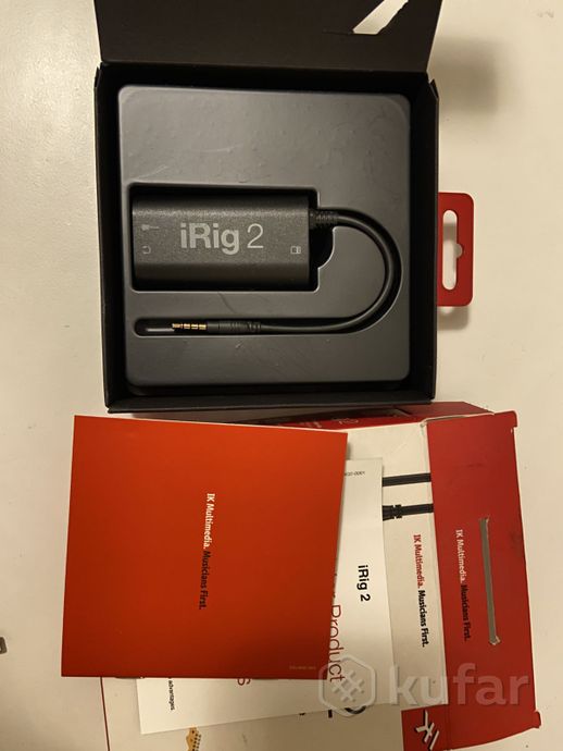 iRig 2 - гитарный аудиоинтерфейс — фото 3