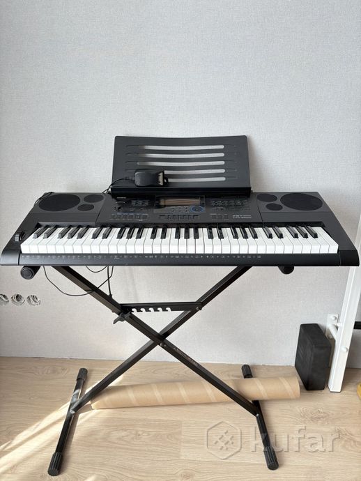 Синтезатор Casio CTK-6200 + X-стойка — фото 1