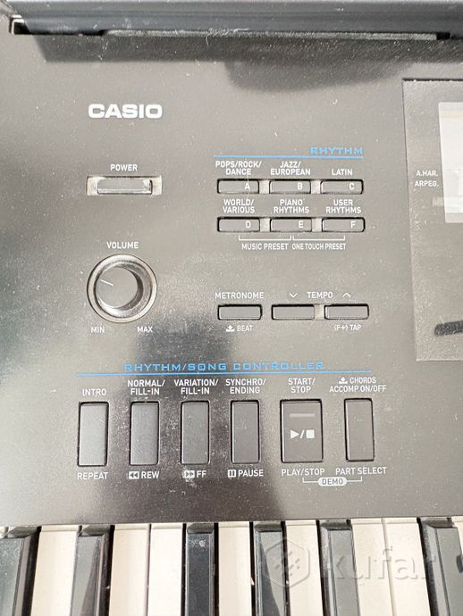 Синтезатор Casio CTK-6200 + X-стойка — фото 3