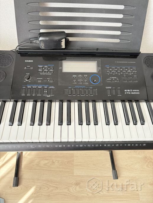 Синтезатор Casio CTK-6200 + X-стойка — фото 4
