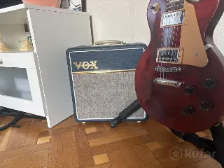 Гитарный ламповый комбик, усилитель vox ac4